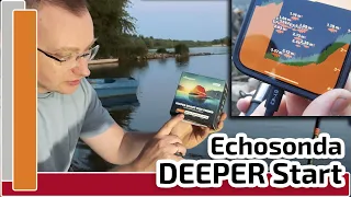 Echosonda Deeper Fishfinder Start - Jak głęboka jest Wisła ?!🐟