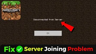 Minecraft PE "Disconnect From Server" Fix (100% Working Solution)