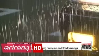 Tropical storm Talim hits Japan