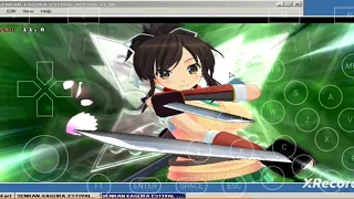 winlator: senran kagura estival versus gameplay test on Snapdragon 845