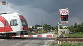 Železničné priecestie Šaľa #2 (SK) - 1.8.2018 / Železniční přejezd / Railroad crossing