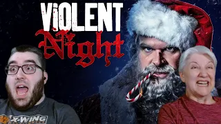[RE-UPLOAD] VIOLENT NIGHT (2022) is surprisingly wholesome!!! Movie Reaction | First Time Watching
