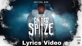 Capital Bra - Einsam an der Spitze ( Lyrics Video )