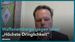 Nahost: Eckart Woertz zu einem möglichen Waffenembargo gegen Israel | 05.04.24