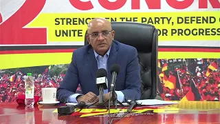 Press Conference by the General Secretary of the PPP  Dr. Bharrat Jagdeo. April 25, 2024