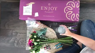 Unboxing My Enjoy Flowers Subscription