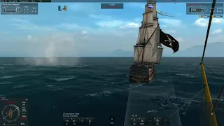 Killing an Ocean in a Trincomalee for fast XP in Naval Action