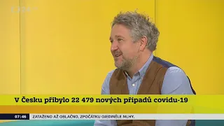 Petr Smejkal - v Česku přibylo 22 479 nových případů covidu-19