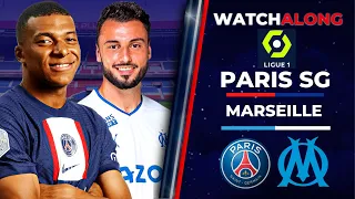PSG 3-0 Marseille • Ligue 1 Uber Eats [LIVE WATCH ALONG]