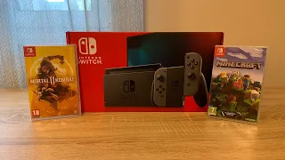 Распаковка Nintendo Switch