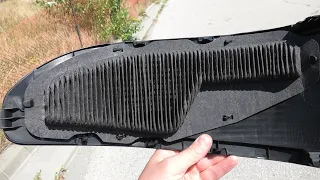 Toyota RAV4 Hybrid (2019-2024): Hybrid HV Battery Air Filter. How To Remove And Clean?