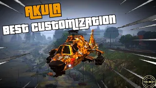 Akula Best Customization & Review ll *BEST HELICOPTER* ll Anti Griefer Aircraft #Akula #GTAOnline