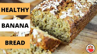 Oatmeal Banana Bread Healthy  I  Perfectly Moist Oat Flour Banana Bread Recipe  I  RisingYeast