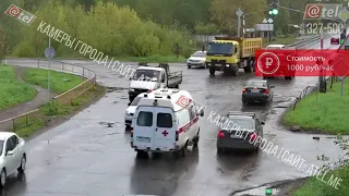 Рыбинск ДТП 50 Лет Октября Переборский тракт 19 09 2019