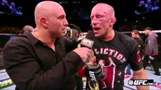 UFC 167: Georges St-Pierre Post-Fight Interview