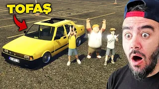 ÇOCUKLARI OKULDAN TOFAŞ ILE ALDIM OKULDA DRIFT YAPTIK - GTA 5 MODS