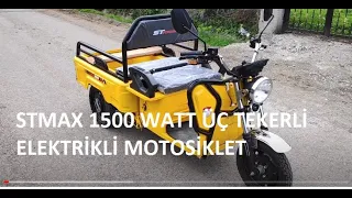 ELEKTRİKLİ ÜÇ TEKERLEKLİ MOTOSİKLET STMAX