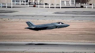 Incredible Video of F-35A Lightning II Demo Team 2021 Heritage Flight Training Course