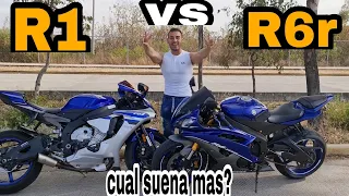 r6r vs r1 (sonidos muy brutales) | beto vlogs