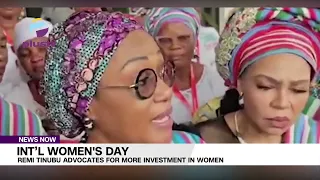 INT’L WOMEN'S DAY REMI TINUBU ADVOCATES FOR MORE INVESTMENT IN WOMEN      TRK