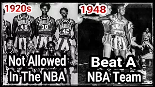 The Time The Harlem Globetrotters Beat A NBA Team!!