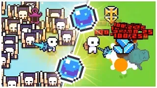 I Ate Over 300 Damage Orbs And THIS Happened in Forager