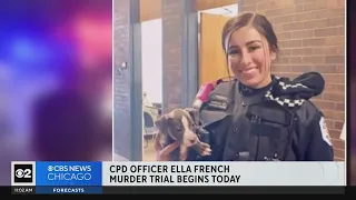 Trial begins for man charged with murder of CPD Officer Ella French