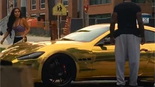 GOLD DIGGER Prank GOLD Maserati "I Can Take Your Girl" Part 3