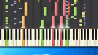 4 Minutes Ft Timberlake   Madonna [Piano tutorial by Synthesia]