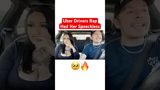 Uber Drivers Rap Had Her Speechless 🥹🔥!!