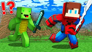 Hunter Mikey vs SPIDER-MAN Speedrunner JJ : Mikey vs JJ ! - Minecraft (Maizen)
