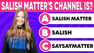 Salish Matter Quiz | How Much Do You Know About Salish Matter? #quiz #song #guess