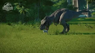 Jurassic World Evolution: Every Carnivore Hunting a Goat