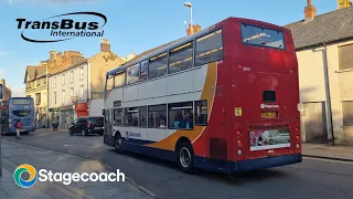 (Upper deck) Stagecoach midlands TRANSBUS ALX400 (KX06 JYB -18410) running the route 4 to Sunnyside