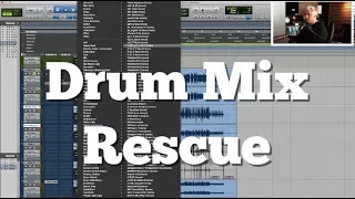Drum Mix Rescue | How To Fix Badly Recorded Drums