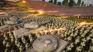 Entire US Army VS 2 Million Roman Soldiers - Ultimate Epic Battle Simulator UEBS 2