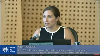 Seattle City Council 9/6/22