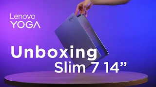 Unboxing the new Lenovo Yoga Slim 7 14.5" (2023)