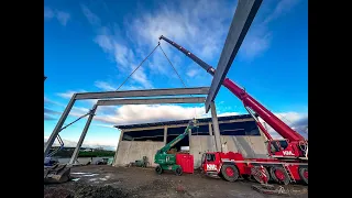 Fertigteil - Montage  Liebherr LTM 1250-5.1