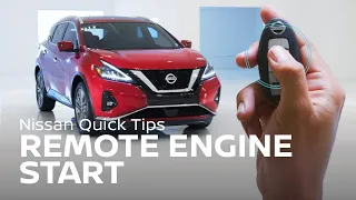 Nissan Remote Engine Start Overview