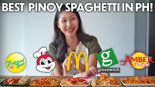 Finding the Best Pinoy Spaghetti in the Philippines 🇵🇭🍝