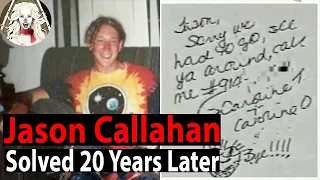 Solved After 20 Years: The Story Of Jason Callahan Formerly Known As Jason Doe | CreepyNews