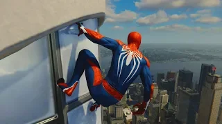 Spider-Man PS4 | Web Swinging & Parkour Free Roam (ADVANCED SUIT Gameplay)