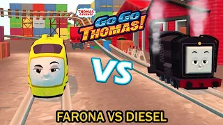 Thomas & Friends: Go Go Thomas - 🚝🚝 Farona vs Diesel The Strongest Engine Who will be The Winner ?🚝🚝