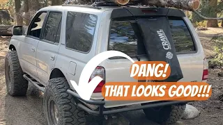 Building a CUSTOM Rear Bumper from Scratch on a 3rd Gen 4Runner - Clapped out 4Runner Series