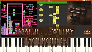 Magic Jewelry Level 004 (Jägerchor) (NES Game Soundtrack, Piano Tutorial Synthesia)