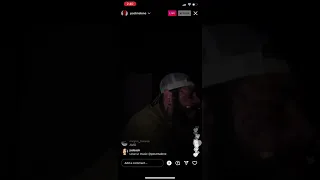 Wasting Angels- Post Malone(ft The Kid Laroi) POST MALONE IG LIVE SNIPPET