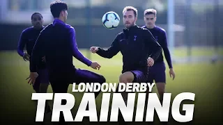 SPURS TRAIN AHEAD OF LONDON DERBY | RONDOS AT HOTSPUR WAY