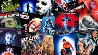 80er Filmsammlung Overview 🎃🔪 Horror 💀 🧠🫀 1988 - 1989 || DVD & Blu-Ray