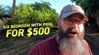 Six Bedroom with Pool for $500 in Leon Nicaragua | Taxi Safety | Vlog 6 January 2023